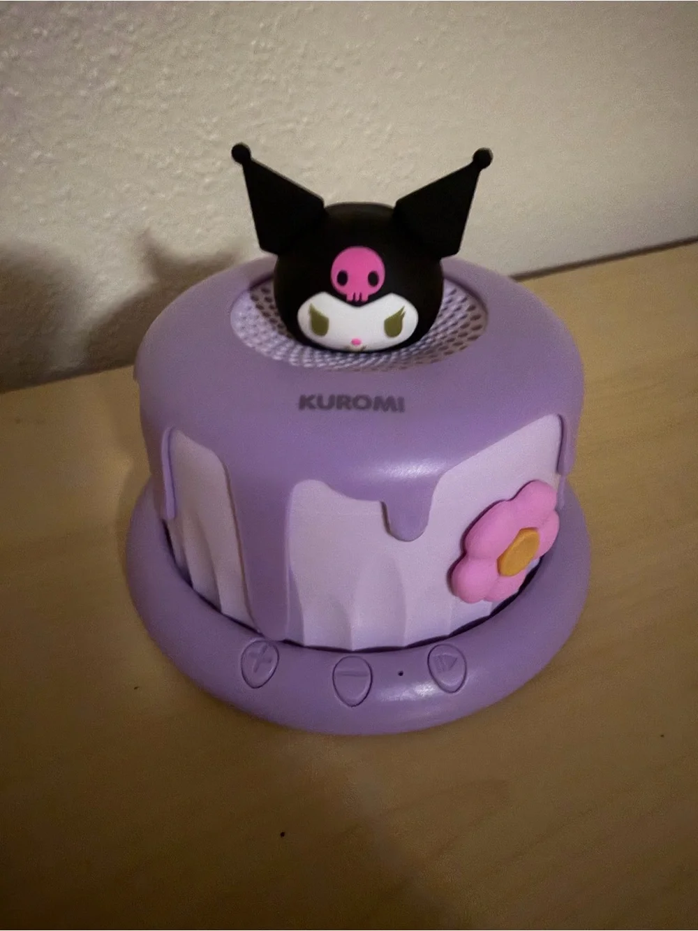 KUROMI Purple Novelty Bluetooth Speaker with Character Top